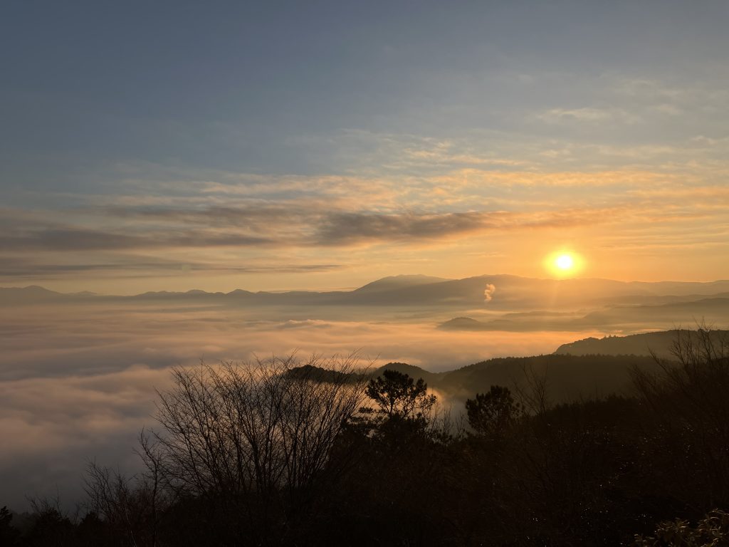 人吉市紅取山の雲海